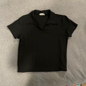DJerf Avenue black polo